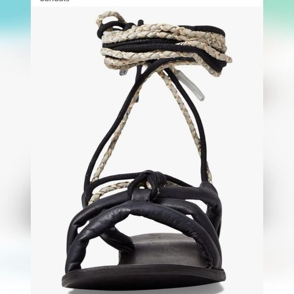 Free People Linden Wrap Sandals - Picture 4 of 8